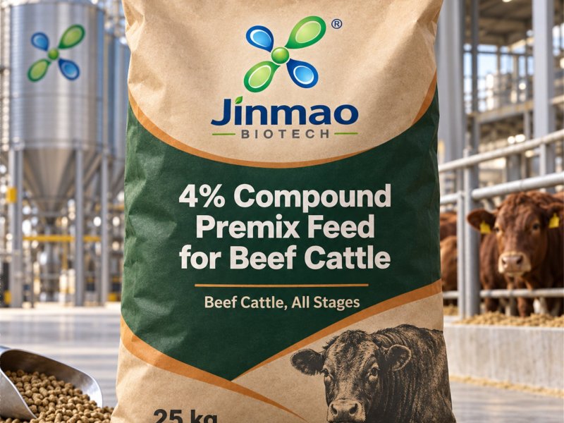 Aliment prémix composé 4 % pour bovins à viande à tous les stades, sac de 25 kg