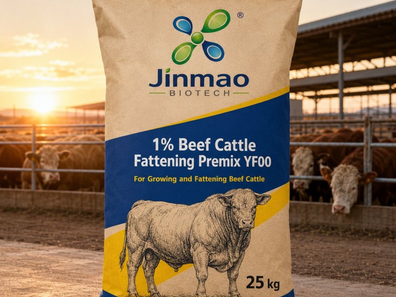 Prémix d’engraissement 1 % pour bovins à viande YF00, sac de 25 kg