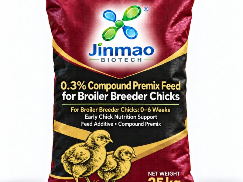0.3% compound premix feed for broiler breeder chicks, 25 kg bag