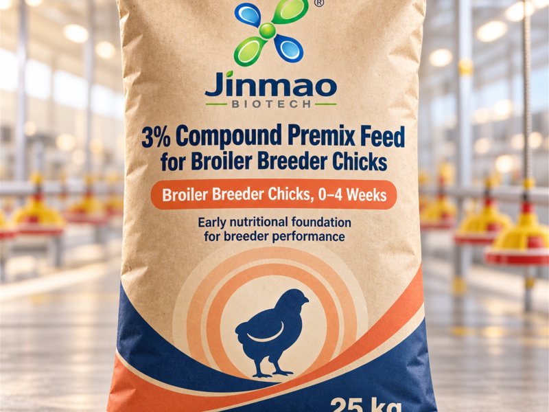 3% compound premix feed for broiler breeder chicks, 25 kg bag