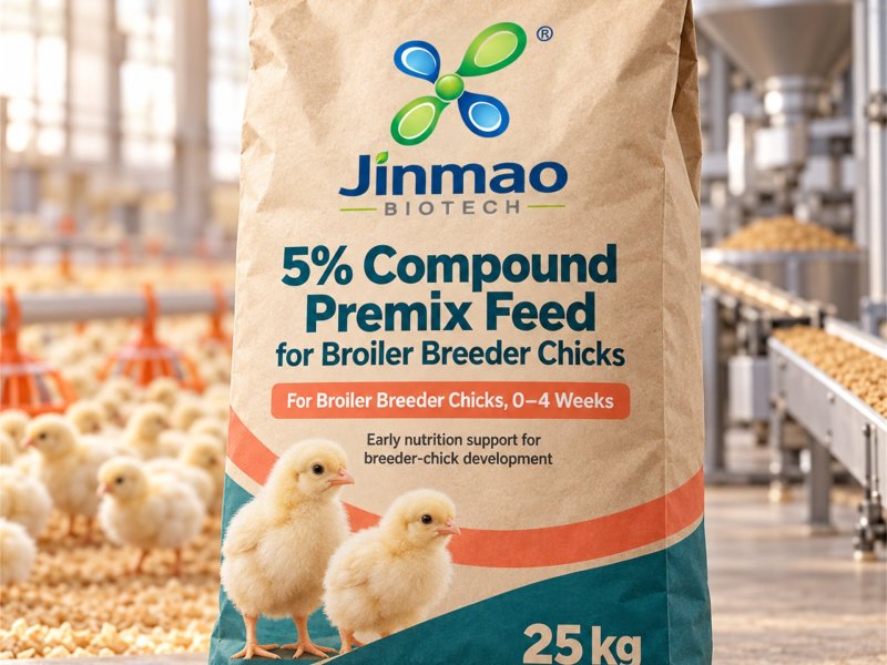 5% compound premix feed for broiler breeder chicks, 25 kg bag