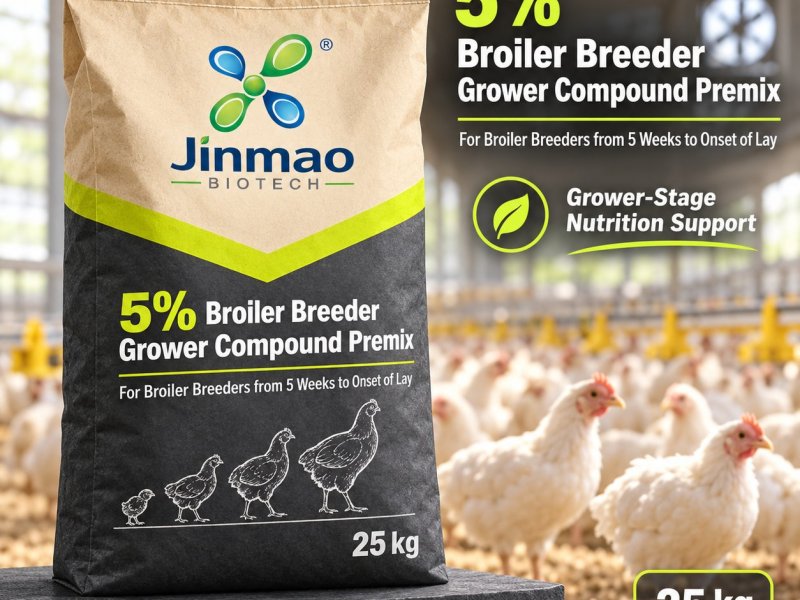 Prémix composé pour reproducteurs chair en croissance 5 %, sac de 25 kg