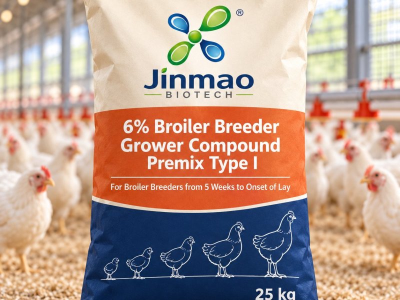 Prémix composé pour reproducteurs chair en croissance 6 % Type I, sac de 25 kg
