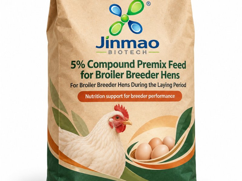 5% compound premix feed for broiler breeder hens, 25 kg bag
