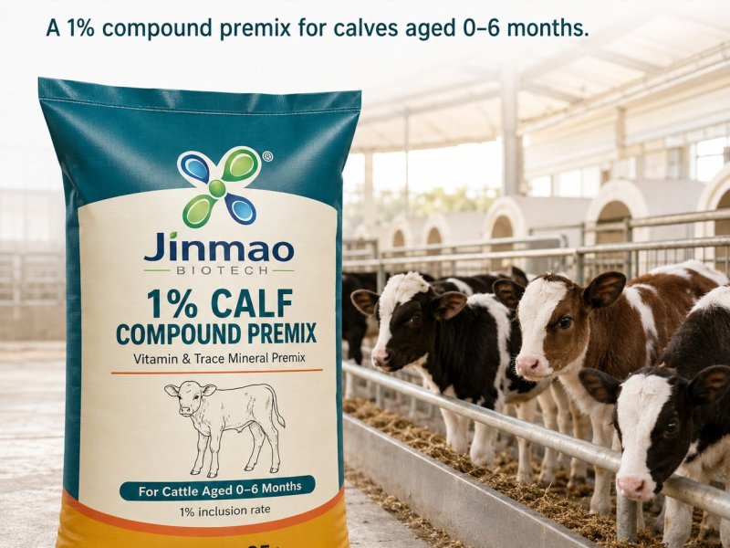Prémix composé 1 % pour veaux de 0 à 6 mois, sac de 25 kg