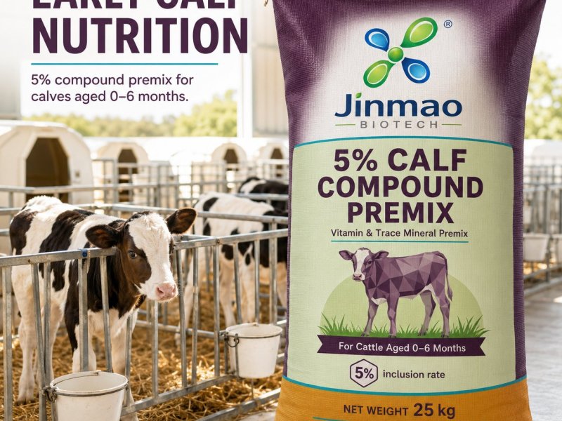 Prémix composé 5 % pour veaux de 0 à 6 mois, sac de 25 kg