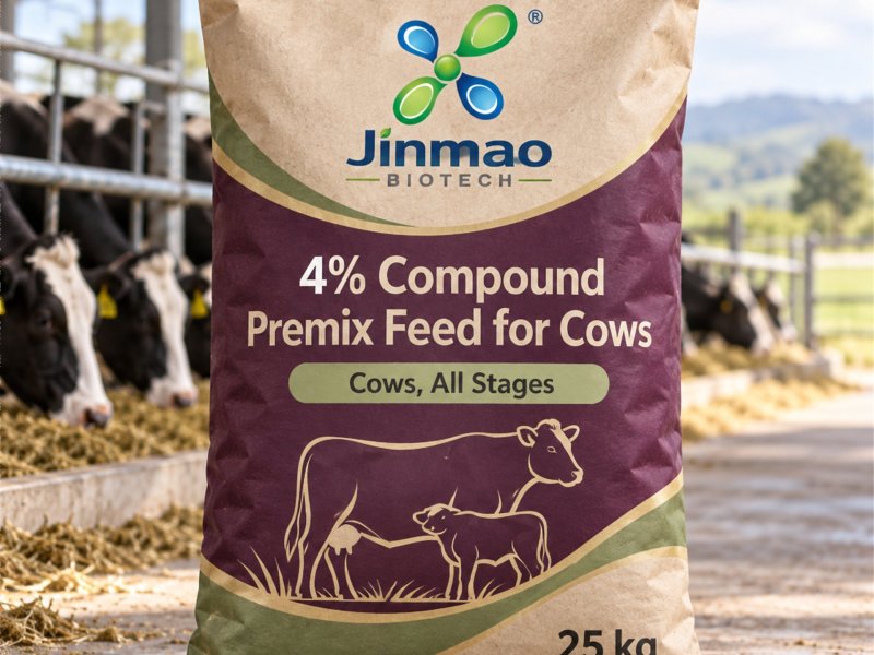 Aliment prémix composé 4 % pour vaches à tous les stades, sac de 25 kg