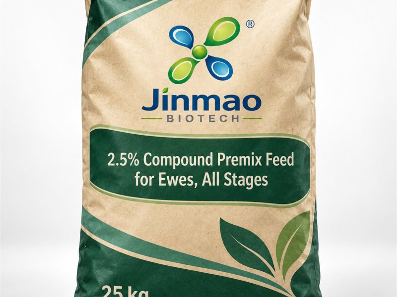 2.5% compound premix feed for ewes, 25 kg bag