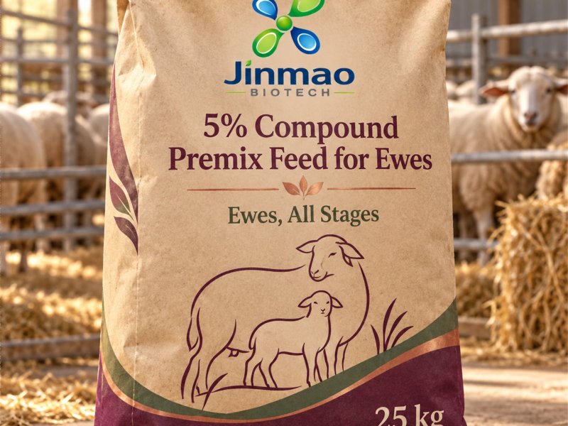 5% compound premix feed for ewes, 25 kg bag