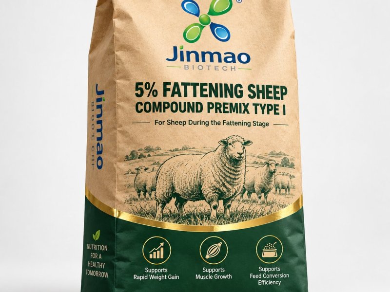 Prémix composé pour ovins à l'engraissement 5 % Type I, sac de 25 kg