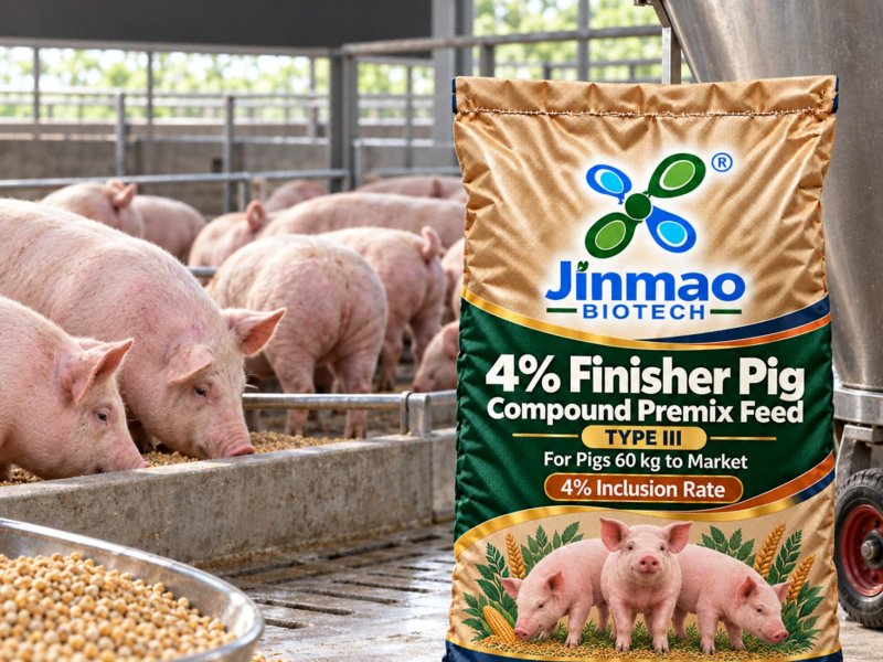Prémix composé 4 % pour porcs en finition Type III, taux d’incorporation 4 %, sac de 25 kg