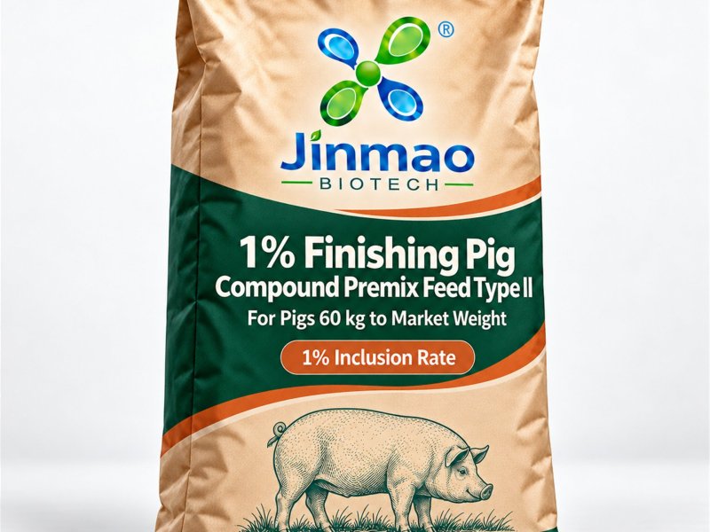 1% Finishing Pig Compound Premix Feed Type II, 1% inclusion rate, 25 kg bag