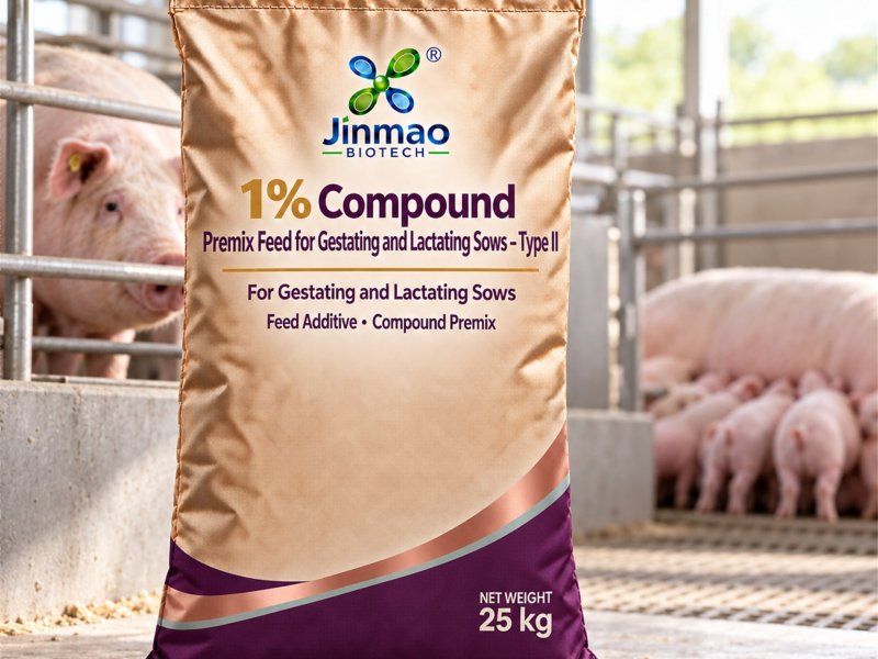 Prémix composé 1 % pour truies gestantes et allaitantes – Type II, taux d’incorporation 1 %, sac de 25 kg