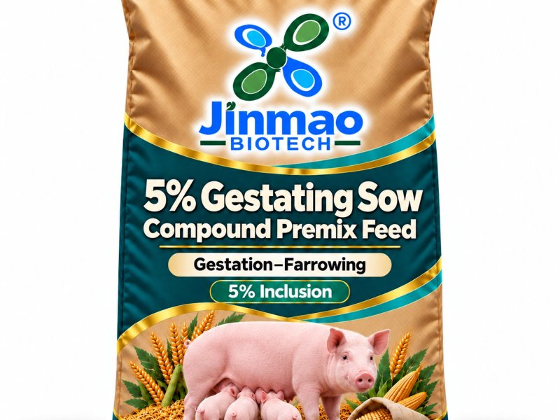 Prémix composé 5 % pour truies gestantes, taux d’incorporation 5 %, sac de 25 kg