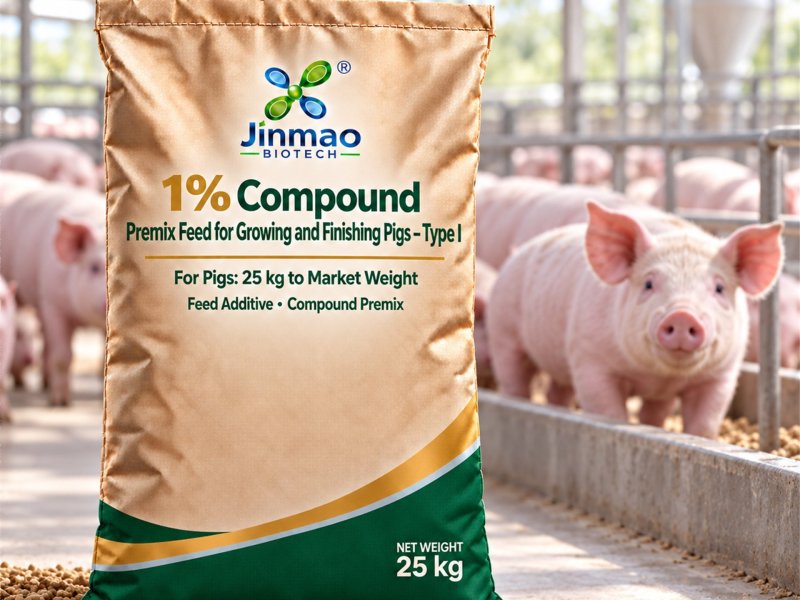 Prémix composé 1 % pour porcs en croissance et finition – Type I, taux d’incorporation 1 %, sac de 25 kg