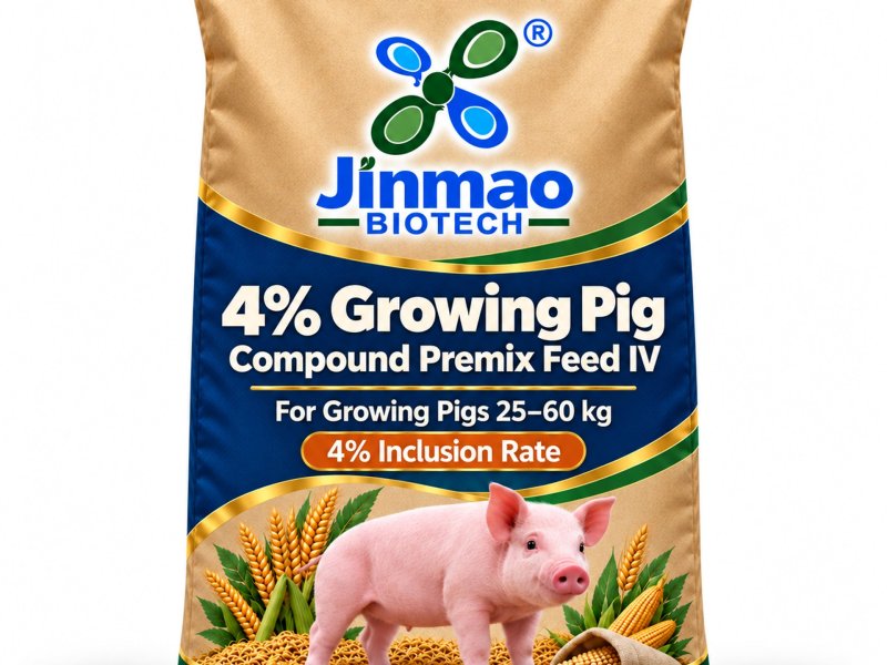 Prémix composé 4 % pour porcs en croissance IV, taux d’incorporation 4 %, sac de 25 kg