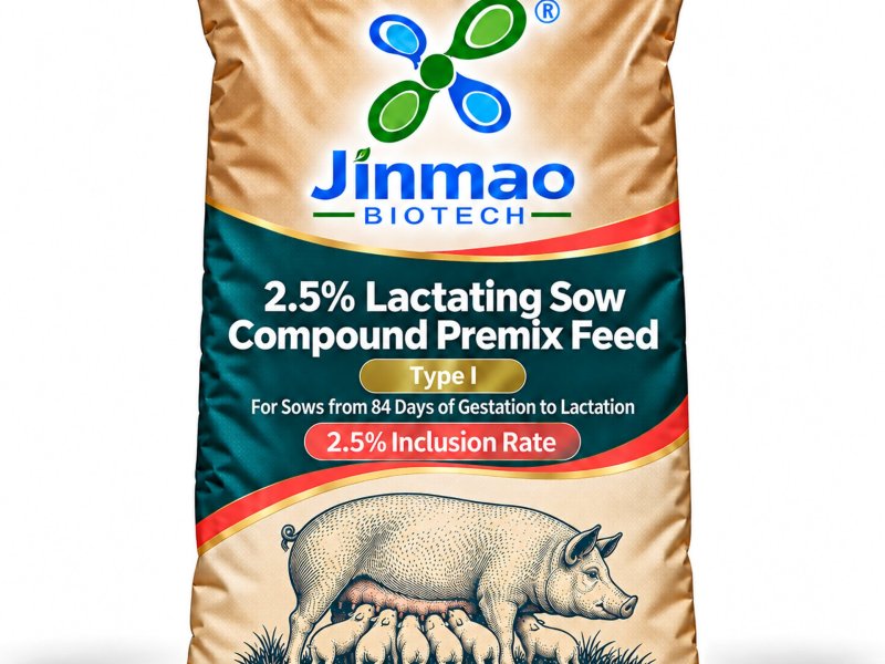 2.5% Lactating Sow Compound Premix Feed Type I, 2.5% inclusion rate, 25 kg bag