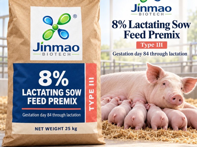 Prémix 8 % pour truies allaitantes Type III, taux d’incorporation 8 %, sac de 25 kg