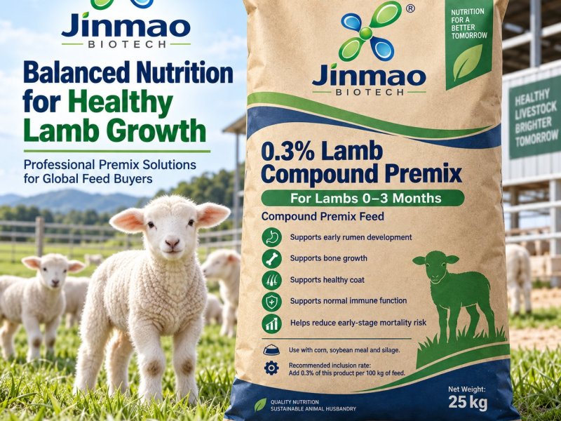 Prémix composé pour agneaux 0,3 %, sac de 25 kg
