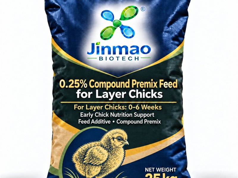 0.25% compound premix feed for layer chicks, 25 kg bag