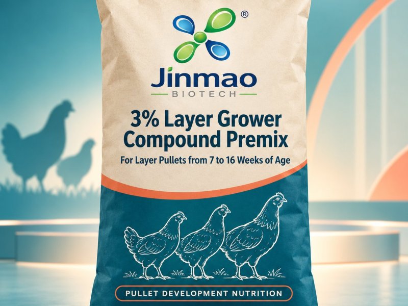 3% layer grower compound premix, 25 kg bag