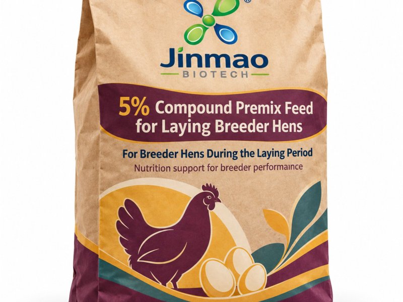 5% compound premix feed for laying breeder hens, 25 kg bag