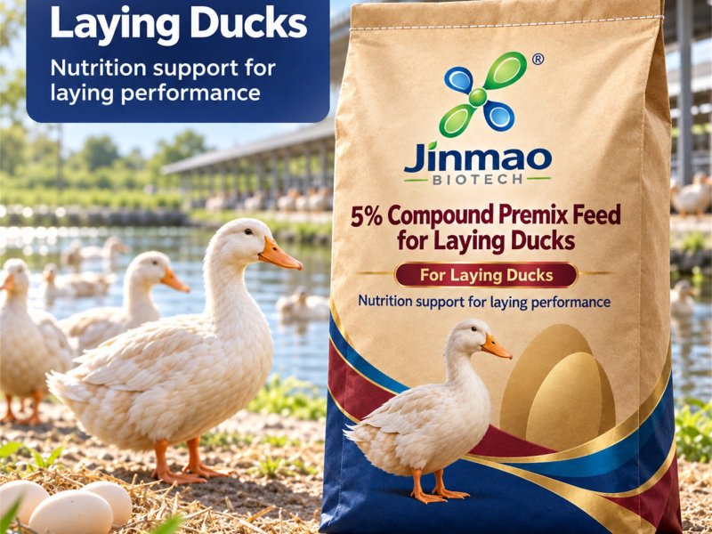 5% compound premix feed for laying ducks, 25 kg bag