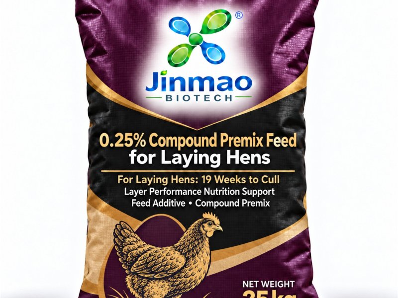 0.25% compound premix feed for laying hens, 25 kg bag