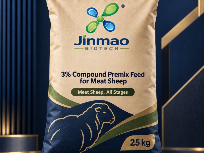 3% compound premix feed for meat sheep, 25 kg bag