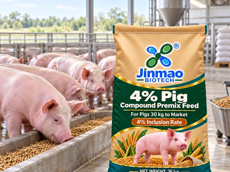 Prémix composé 4 % pour porcs, taux d’incorporation 4 %, sac de 25 kg