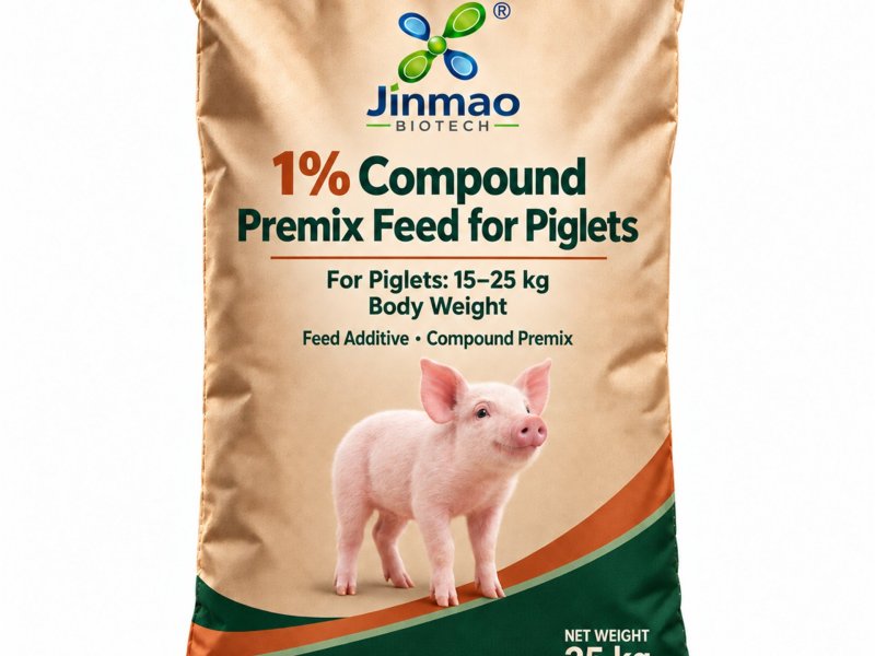 Prémix composé 1 % pour porcelets, taux d’incorporation 1 %, sac de 25 kg