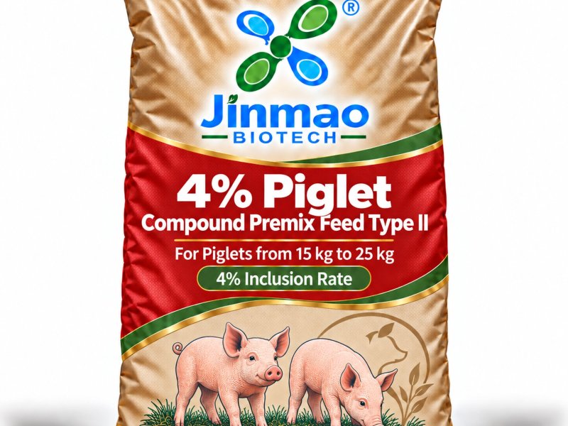 Prémix composé 4 % pour porcelets Type II, taux d’incorporation 4 %, sac de 25 kg