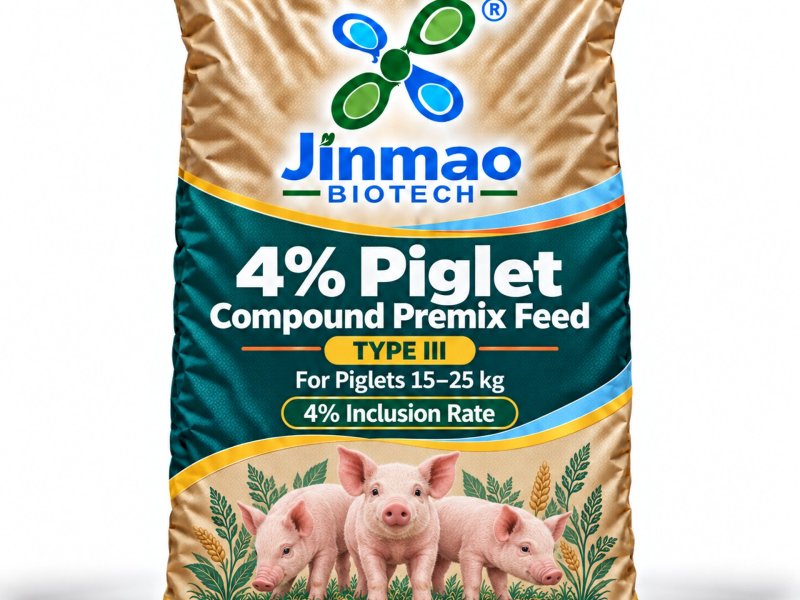 Prémix composé 4 % pour porcelets Type III, taux d’incorporation 4 %, sac de 25 kg