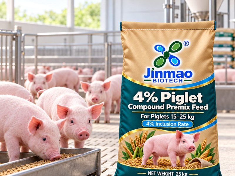Prémix composé 4 % pour porcelets, taux d’incorporation 4 %, sac de 25 kg