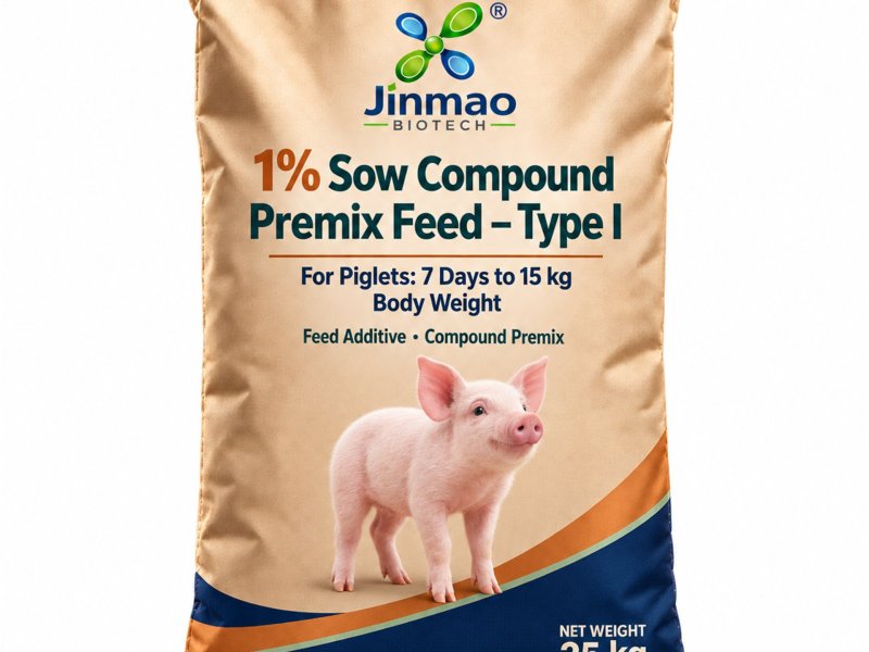 Prémix composé 1 % pour truies – Type I, taux d’incorporation 1 %, sac de 25 kg